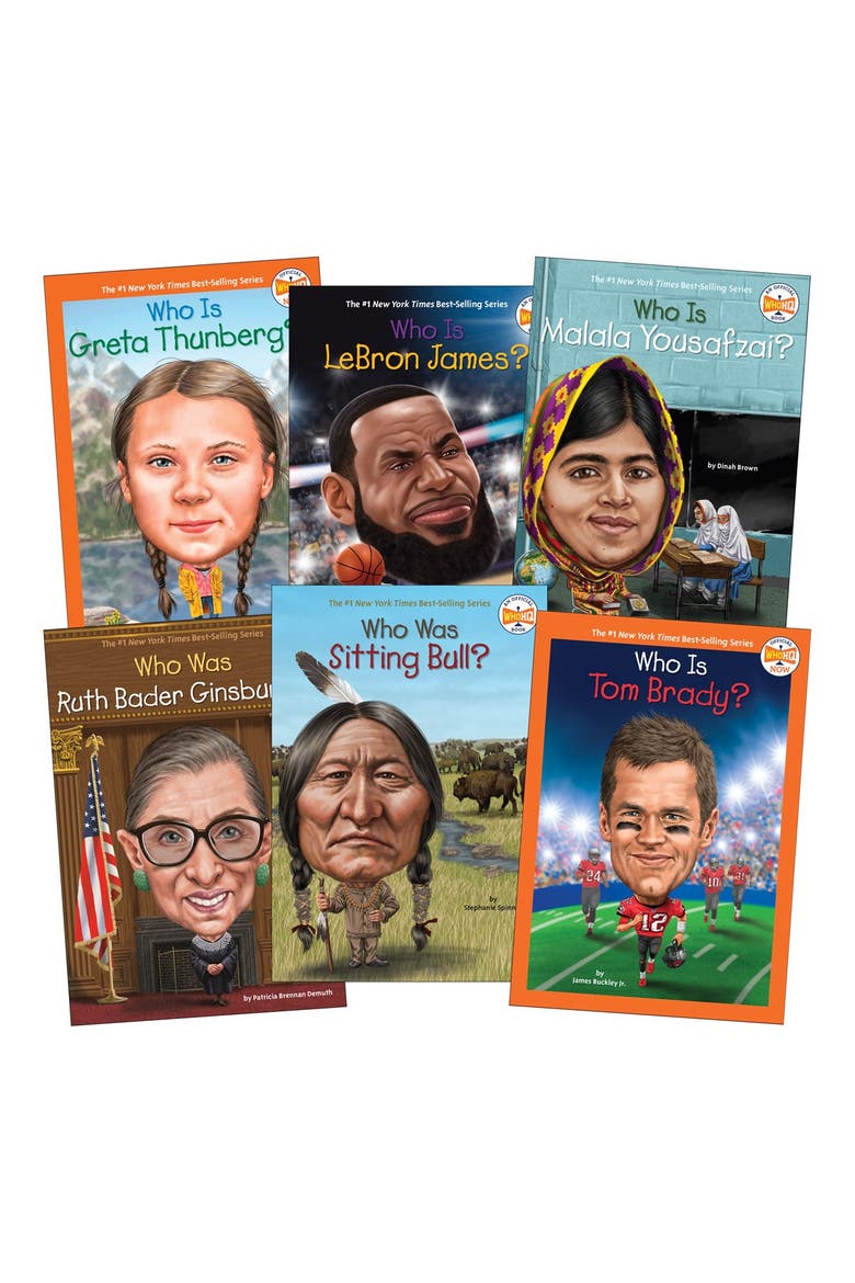 Who Was/Is Books - Set of 6, Main, color, Multicolor