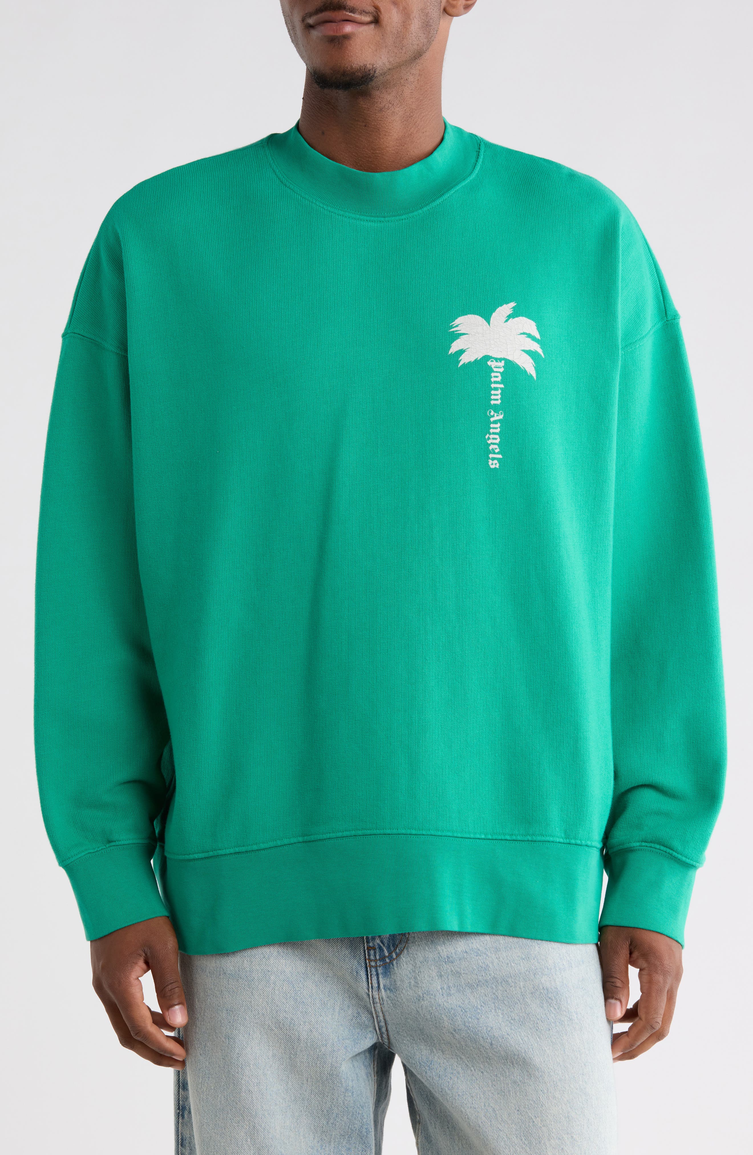 Palm Tree Graphic Sweatshirt