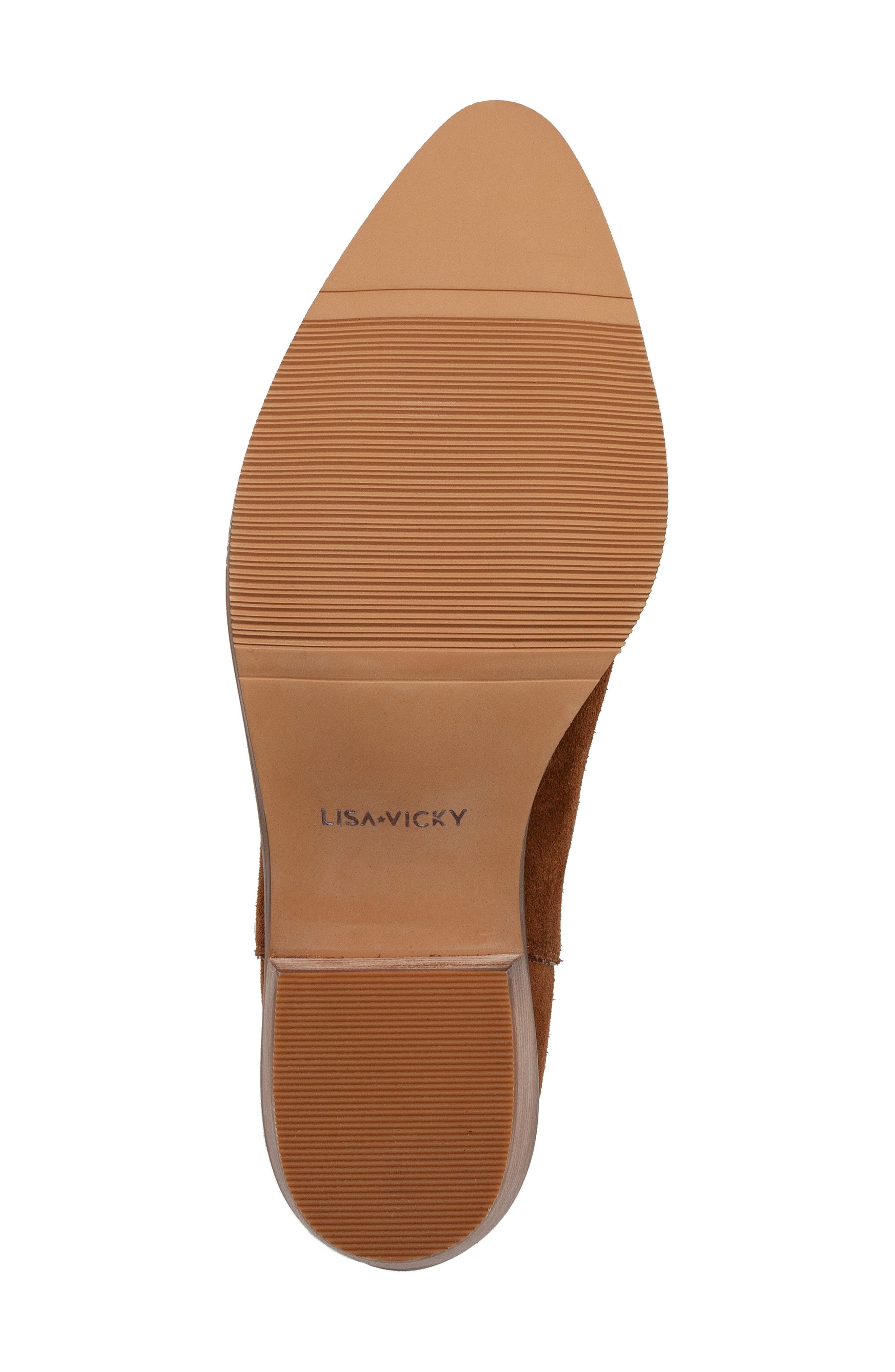 Noblex Bootie, Alternate, color, DARK COGNAC