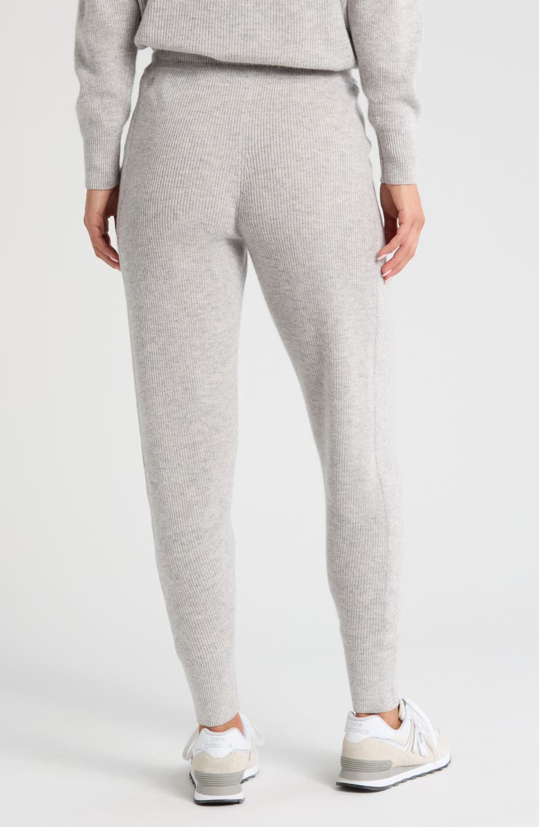 Zella Wool & Cashmere Knit Joggers, Alternate, color,