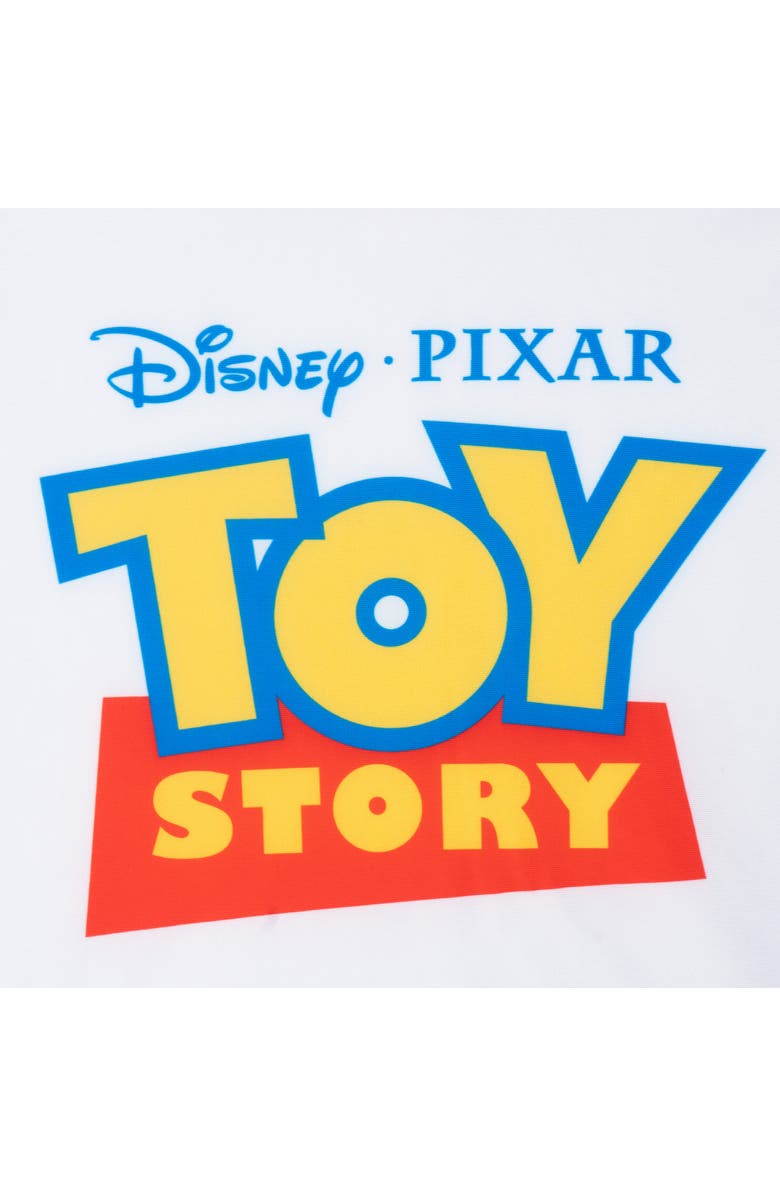Disney Toy Story Swimwear 2-Piece Rash Guard and Swim Trunks Set, Alternate, color, Toy Story Blue Stripe