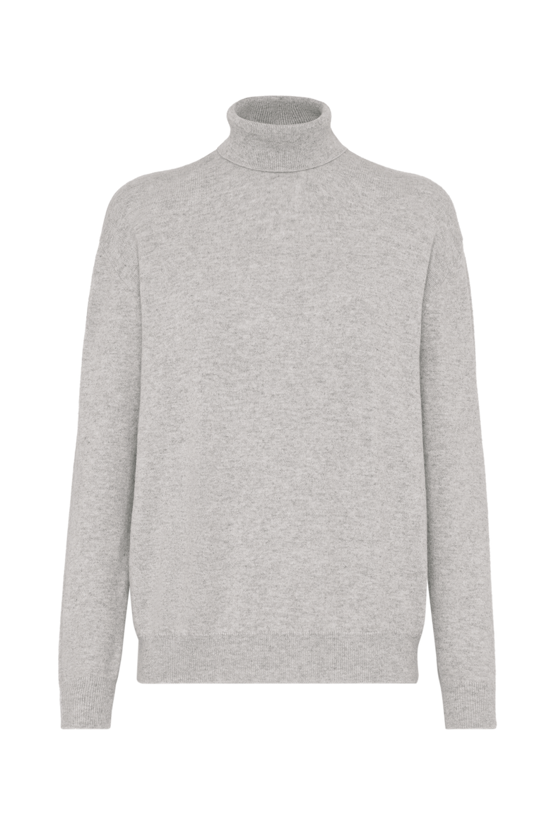 Turtleneck sweater, Main, color, Light Grey
