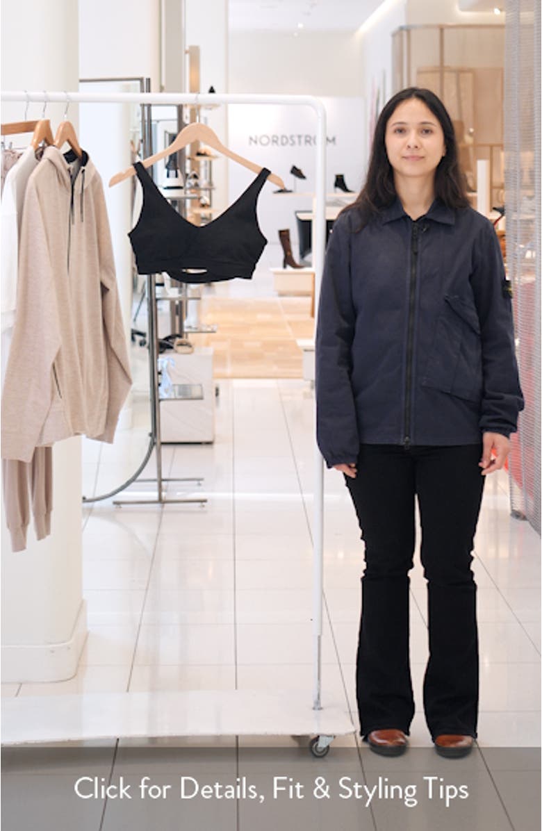 Elevation Rhythm Cutout Sports Bra, sales video thumbnail