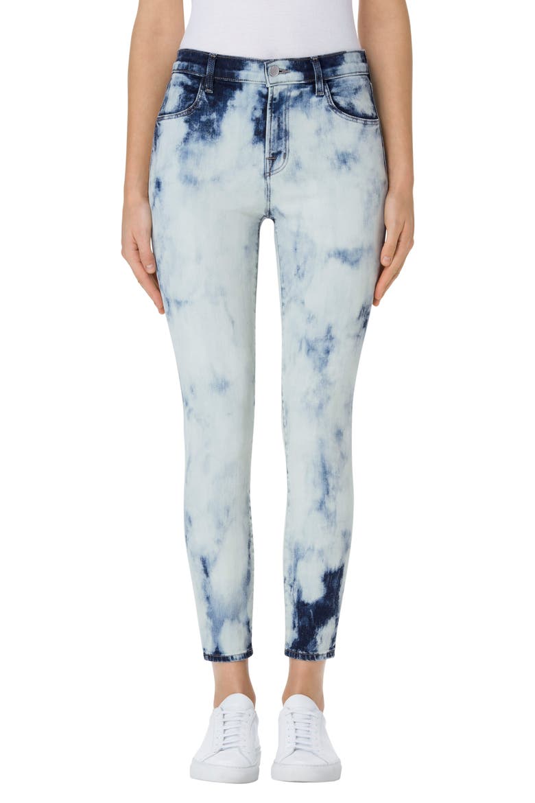 Alana High Waist Crop Skinny Jeans, Main, color, TRANCE