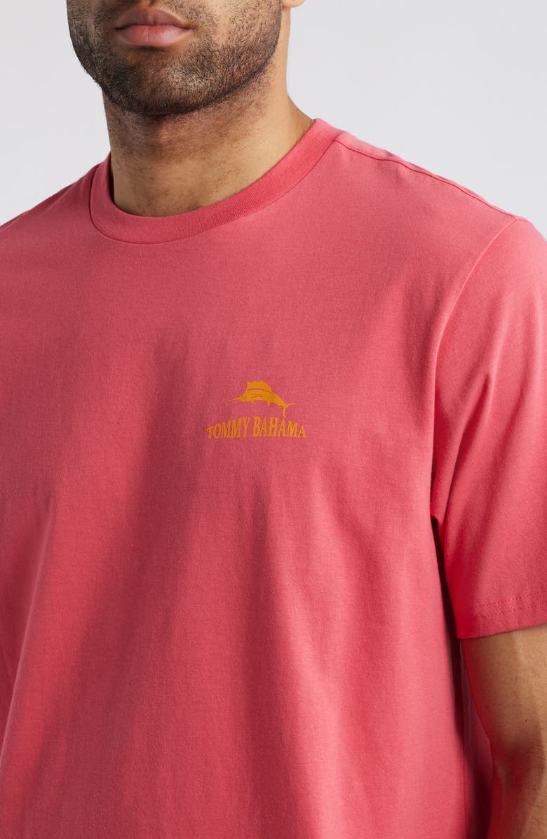 Tommy Bahama Yeti for Another Round Cotton Graphic T-Shirt, Alternate, color, Clarete