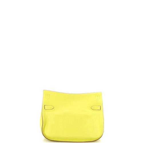 Pre-owned Hermes  Hermes Jypsiere Bag Swift 28 In Green