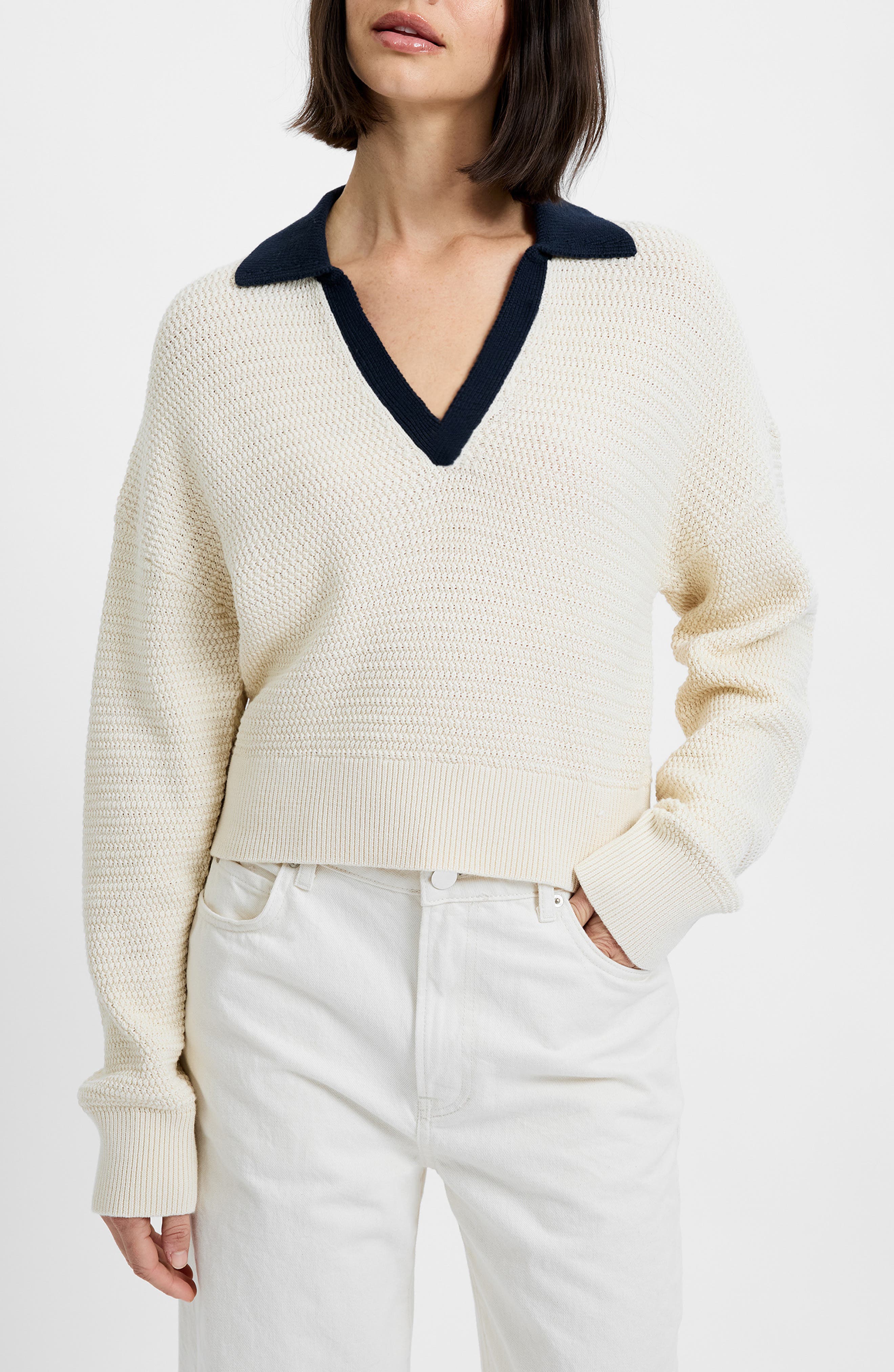 selected ECRU-MARINE