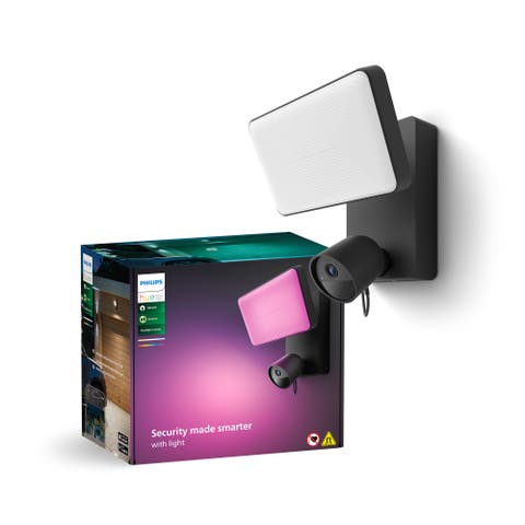 Hue Secure Outdoor Floodlight + Camera Bundle