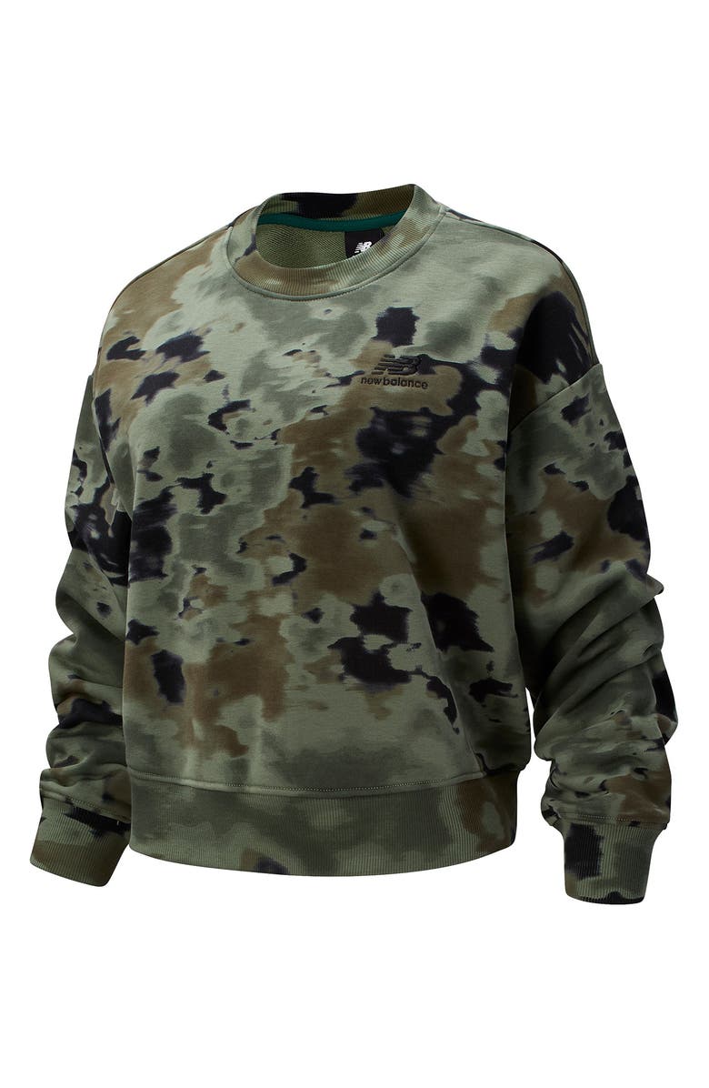 New Balance NB Athletics Tie Dye Sweatshirt, Main, color,