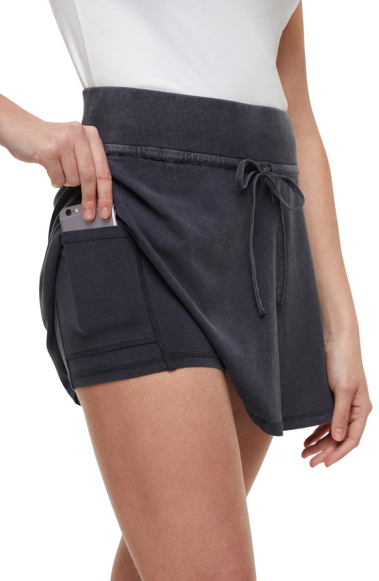 Wildfox Aleyna Miniskort, Alternate, color, Phantom