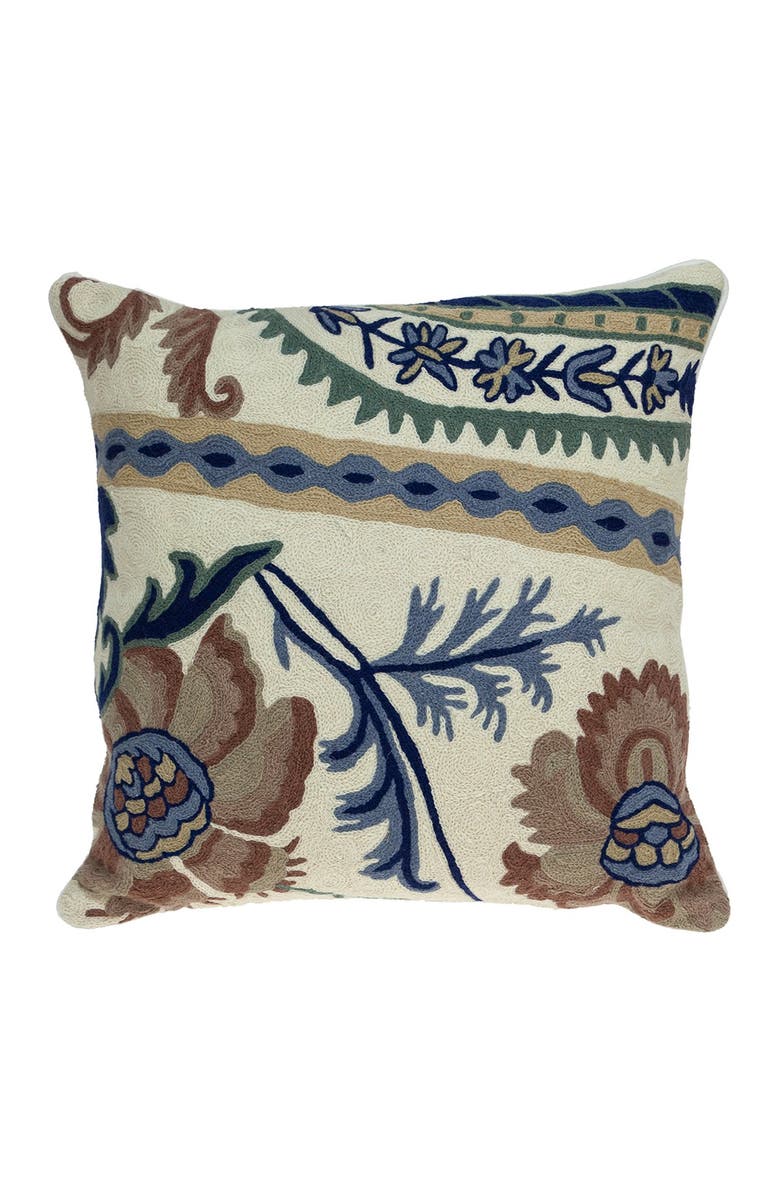 PARKLAND COLLECTION Marisol Beige Throw Pillow, Alternate, color, Beige