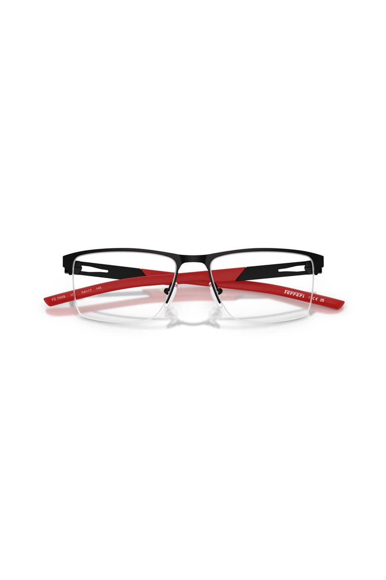 54mm Rectangle optical glasses, Alternate, color, Black