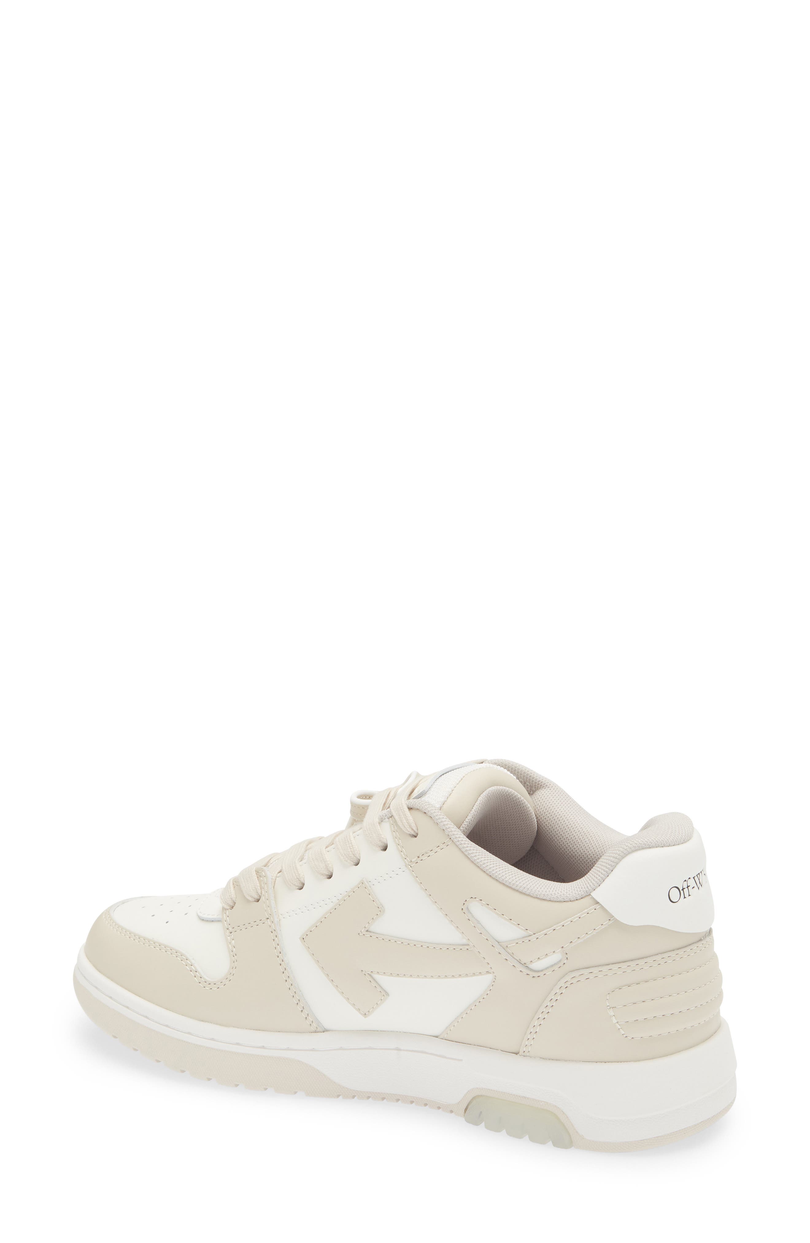 Off-White Out Of Office Sneaker, Alternate, color, White Beige