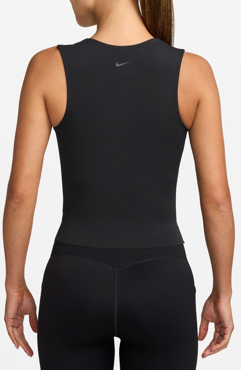 Nike Zenvy Dri-FIT Tank, Alternate, color, Black