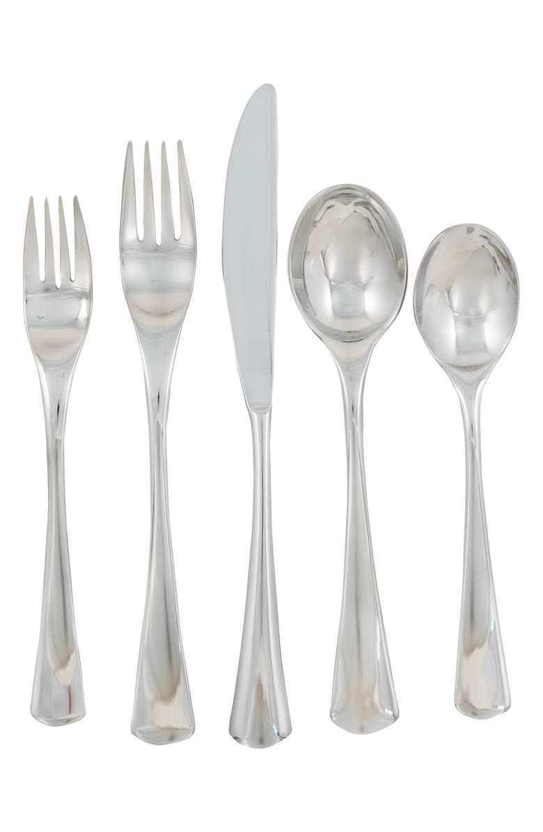 Ginkgo Flatware Mariko 44-Piece Flatware Set, Alternate, color, 