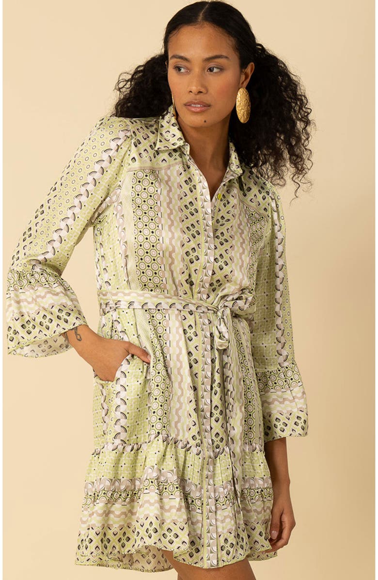 Hale Bob Julieta Charmeuse Dress, Alternate, color,