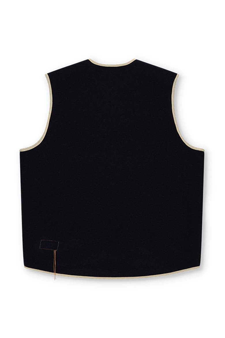 Wool Vest, Alternate, color, NAVY BLUE