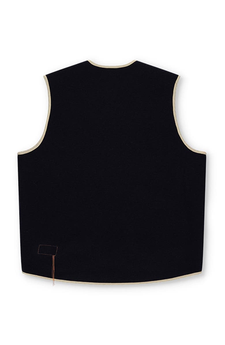 Fortela Wool Vest, Alternate, color, Navy Blue