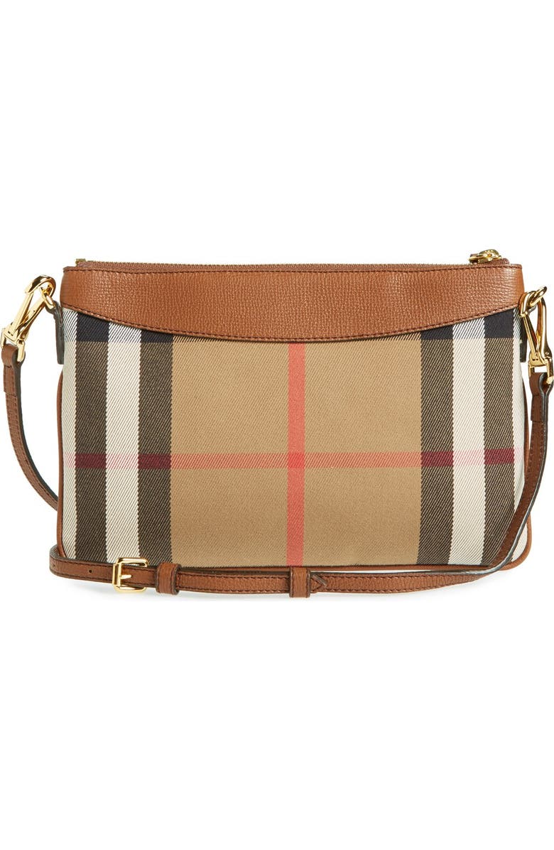 Burberry 'Peyton - House Check' Crossbody Bag, Alternate, color,
