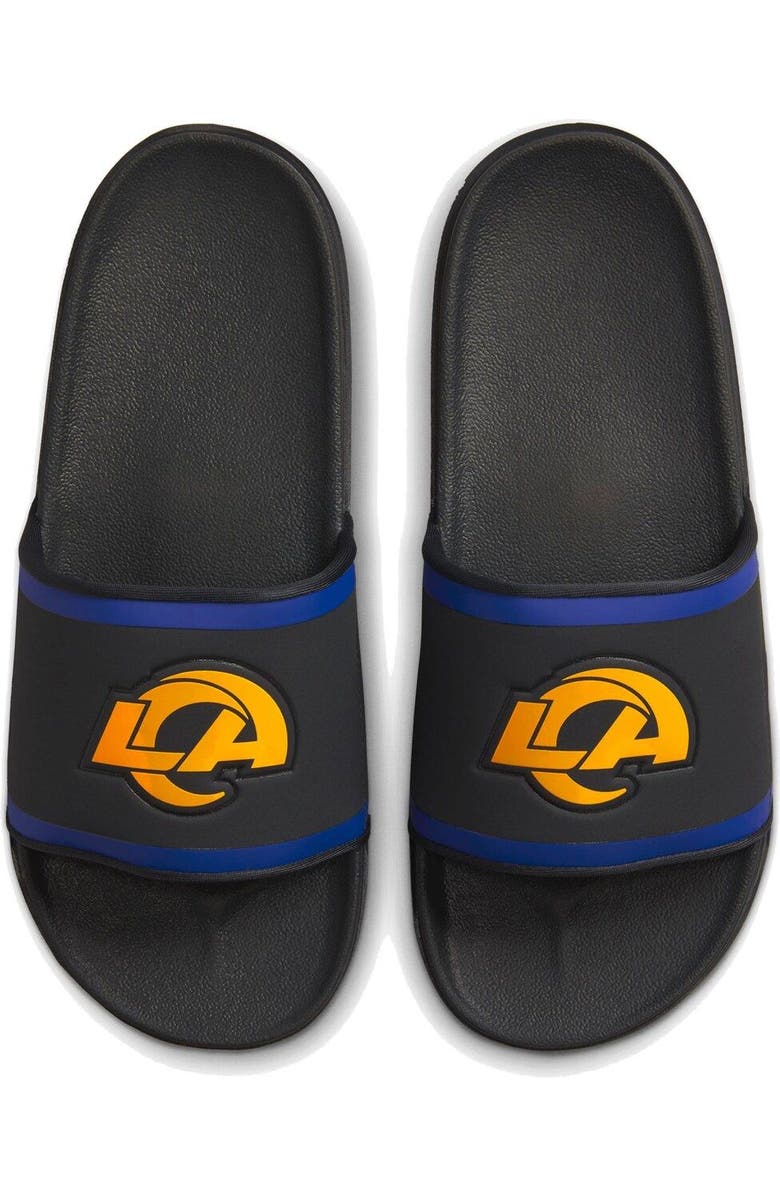 Nike Los Angeles Rams Off-Court Wordmark Slide Sandals, Main, color,