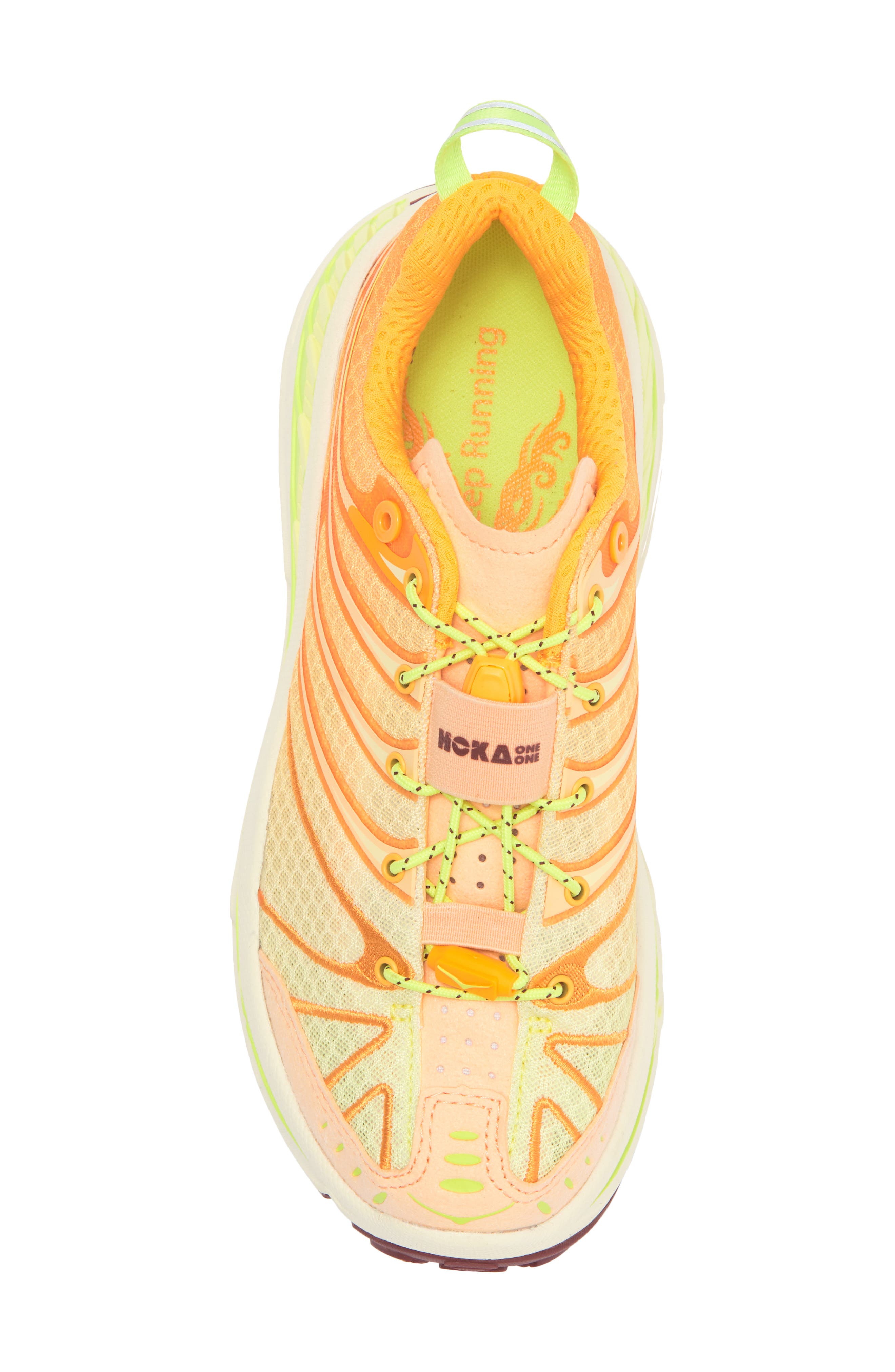 HOKA Stinson Evo OG Running Shoe, Alternate, color, Solar Flare / Cantaloupe