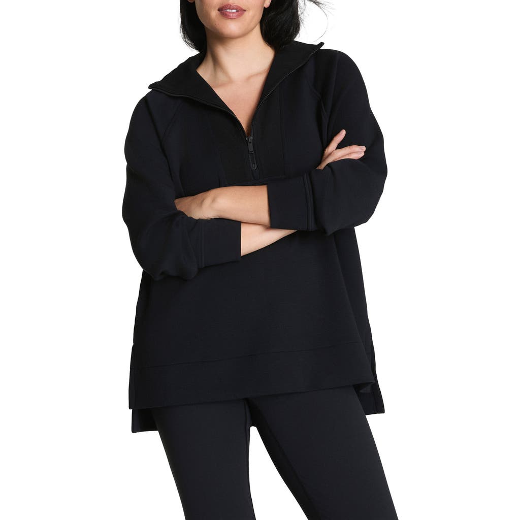 Spanx ® Airessentials Half Zip Tunic In Black