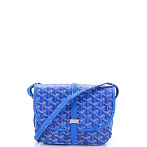 Belvedere III Messenger Bag Coated Canvas with Leather PM