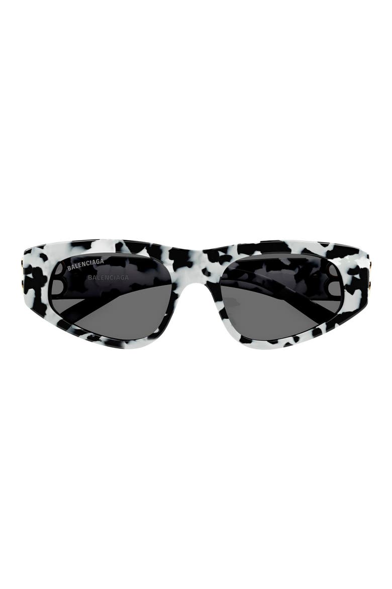 53mm Cat Eye Sunglasses, Main, color, HAVANA