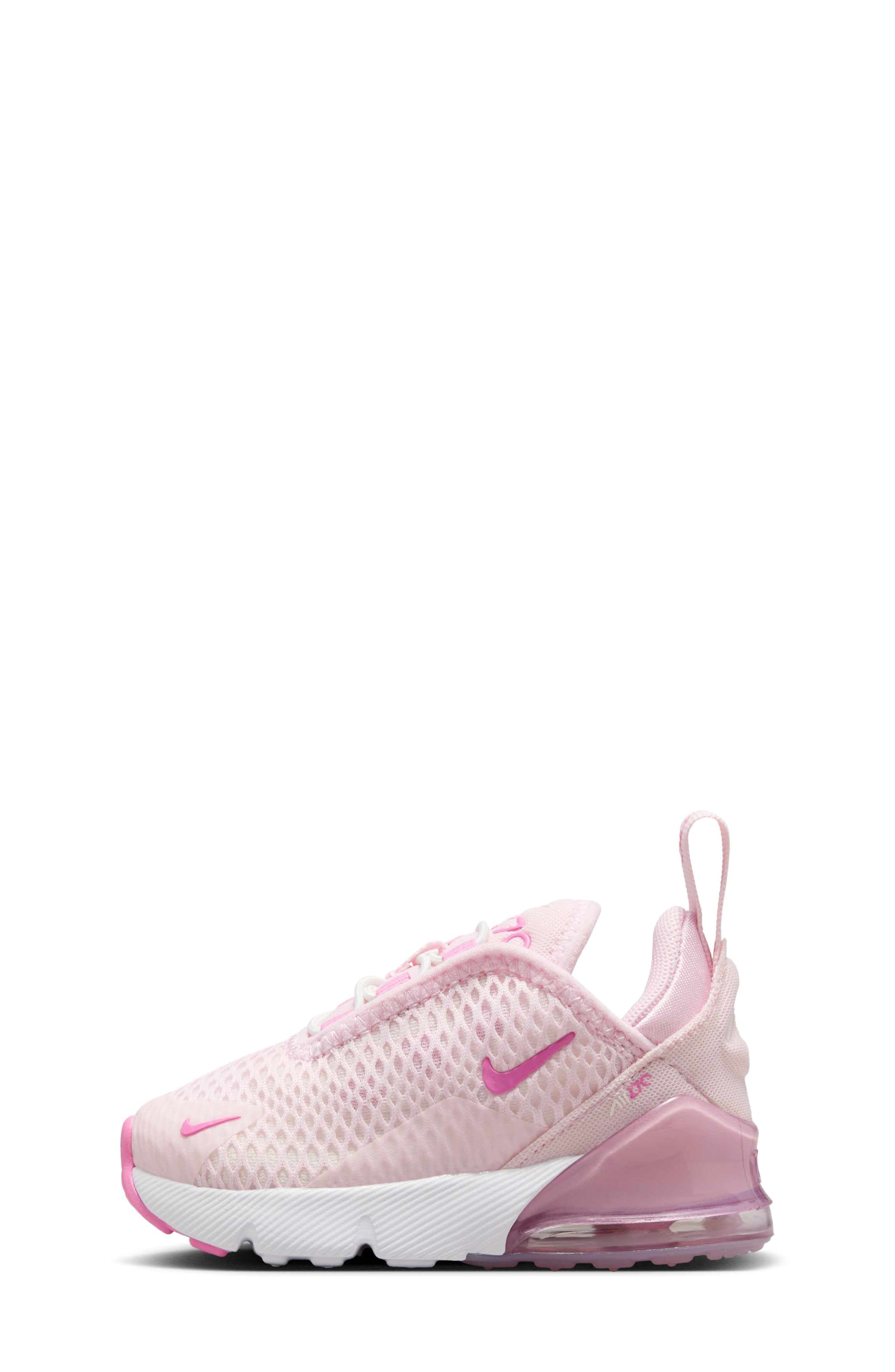 Nike Air Max 270 Sneaker, Alternate, color, Pink/ White/ Platinum Violet