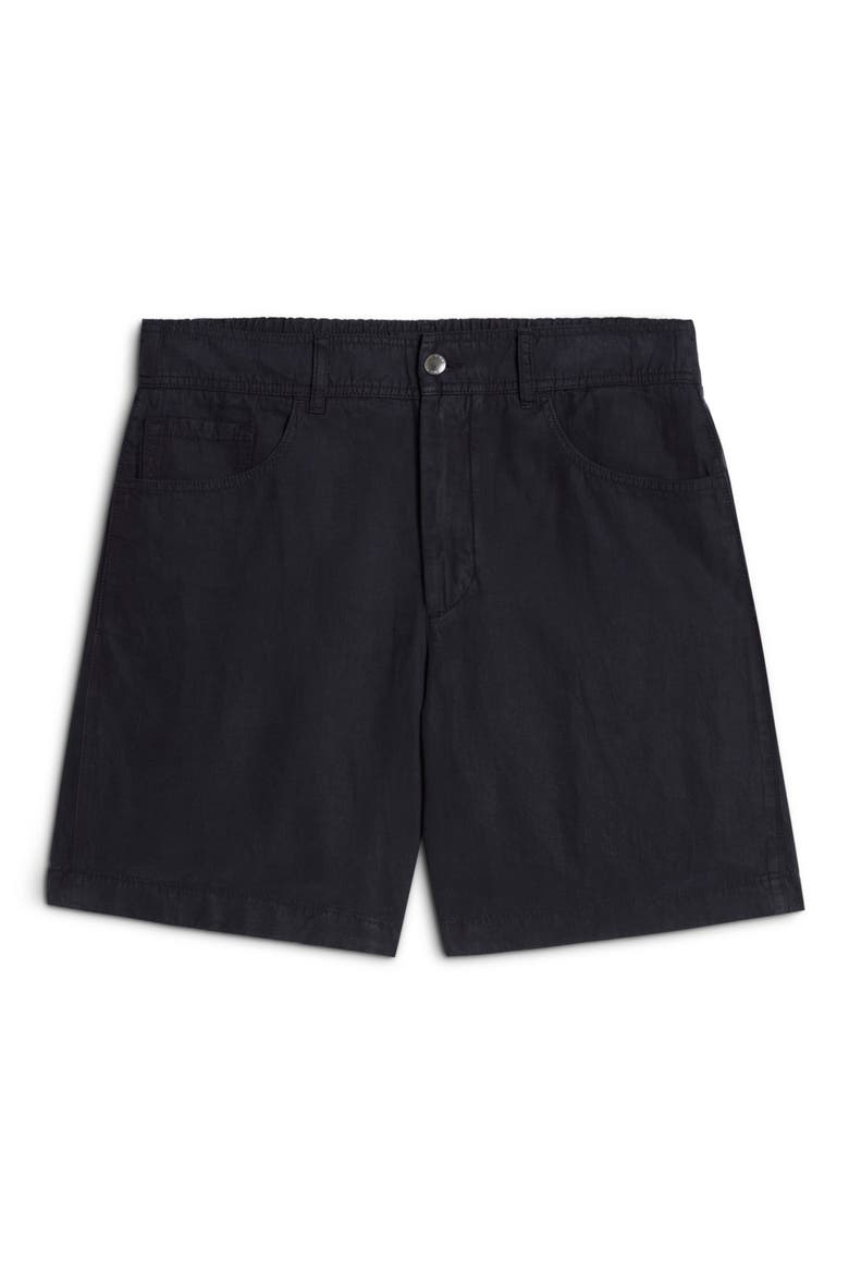 Hybrid Jogger Shorts, Alternate, color, NAVY