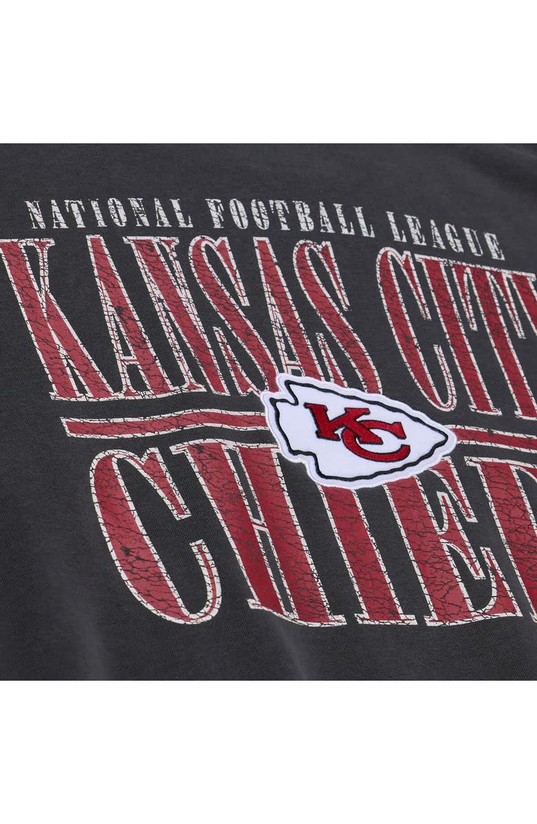 Mitchell & Ness Men's Mitchell & Ness Black Kansas City Chiefs Downtown Collection Fleece Sweatshirt, Alternate, color, Black