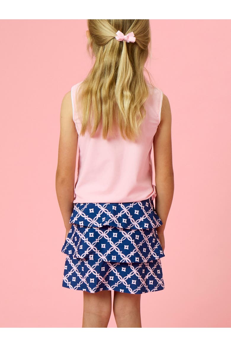 Girls Active Skort, Alternate, color, Navy Coastal Charm