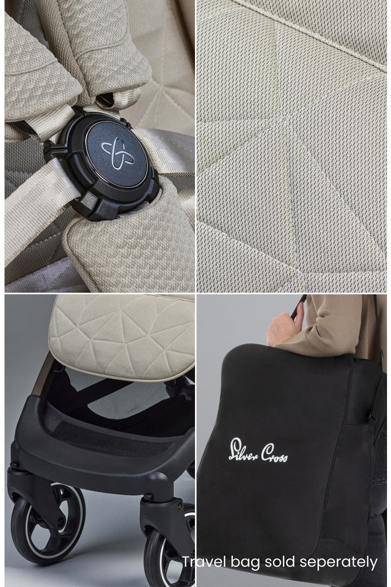 Clic Compact Stroller, Alternate, color, LATTE