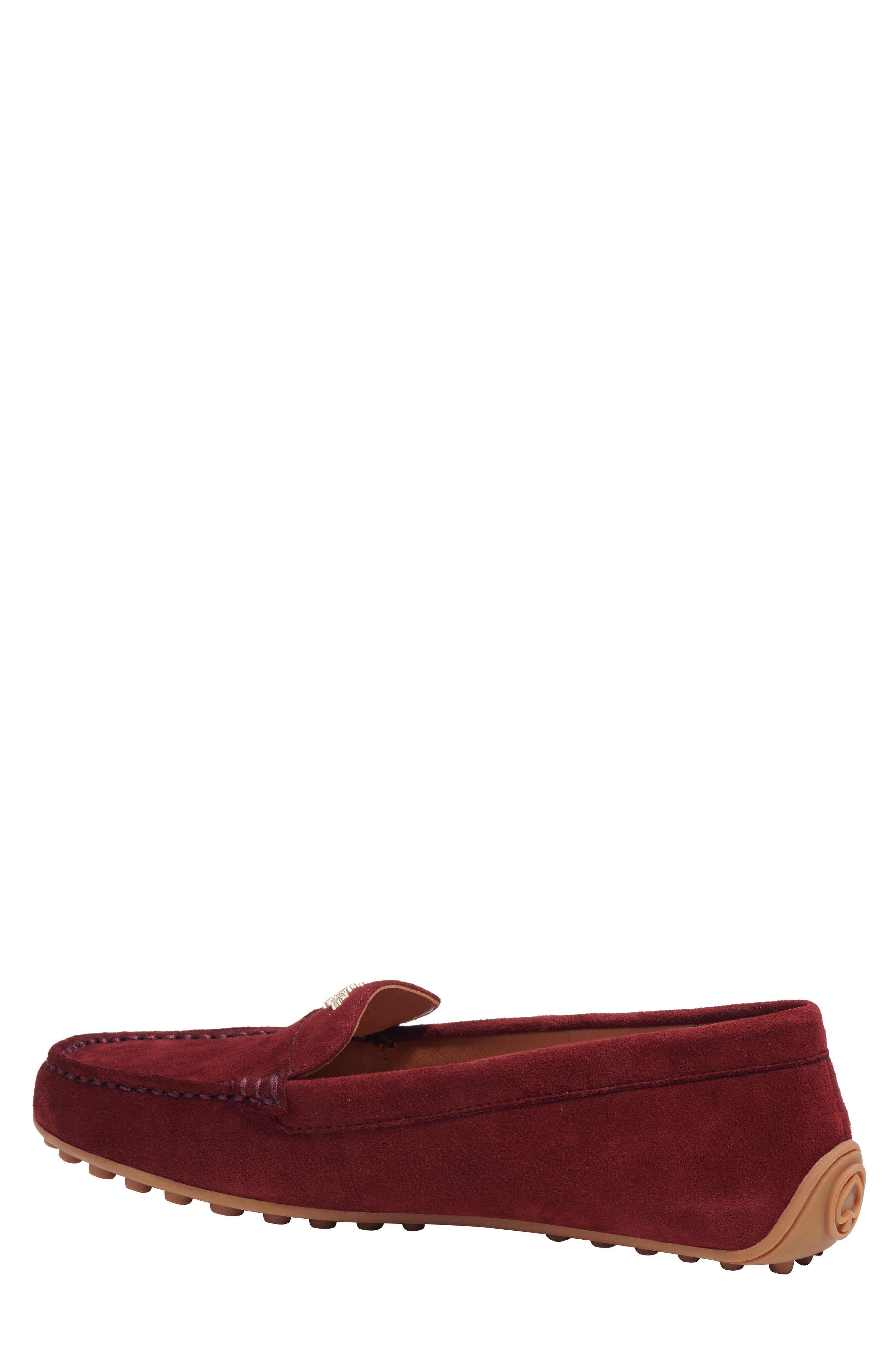 deck driving loafer, Alternate, color, DARK MERLOT