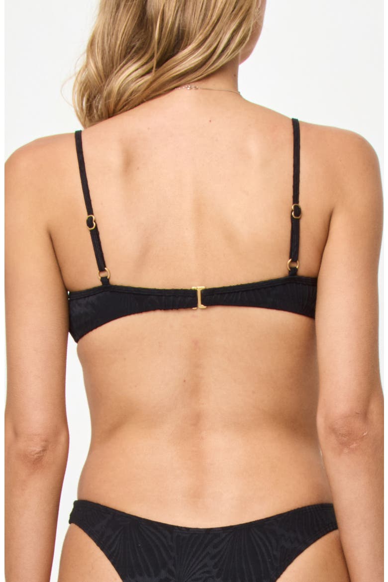 Peyton Bikini Top, Alternate, color, BLACK SHELLPRESS