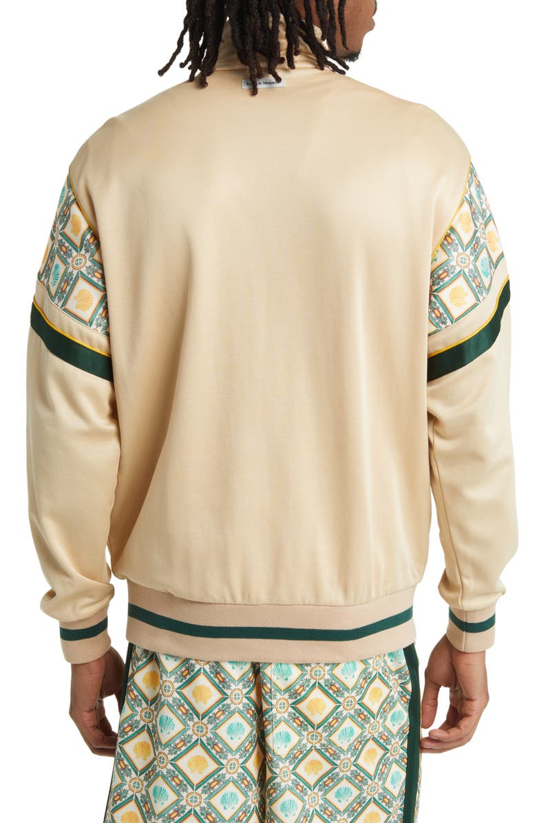 Drôle de Monsieur x Gergei Erdei La Veste Survet' Coquillage Zip Jacket, Alternate, color, 