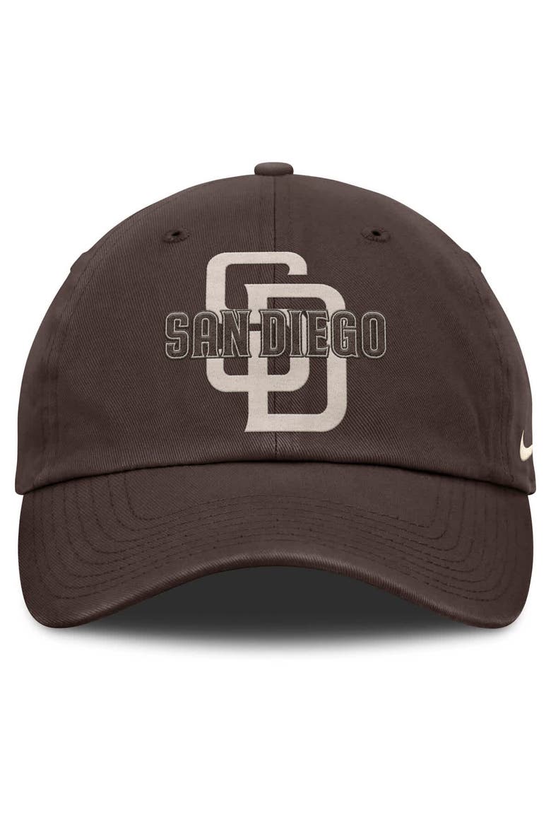 Men's Nike Brown San Diego Padres Statement Club Adjustable Hat, Alternate, color, Brown