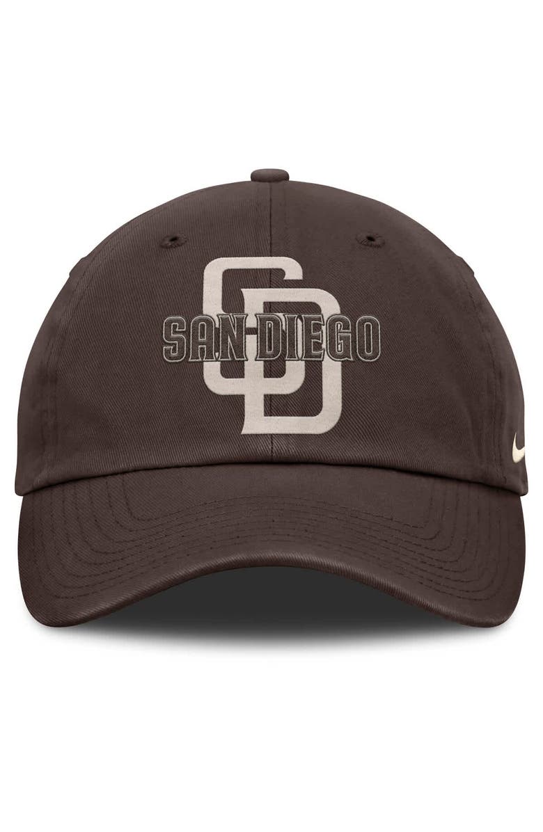 Nike Men's Nike Brown San Diego Padres Statement Club Adjustable Hat, Alternate, color, Brown