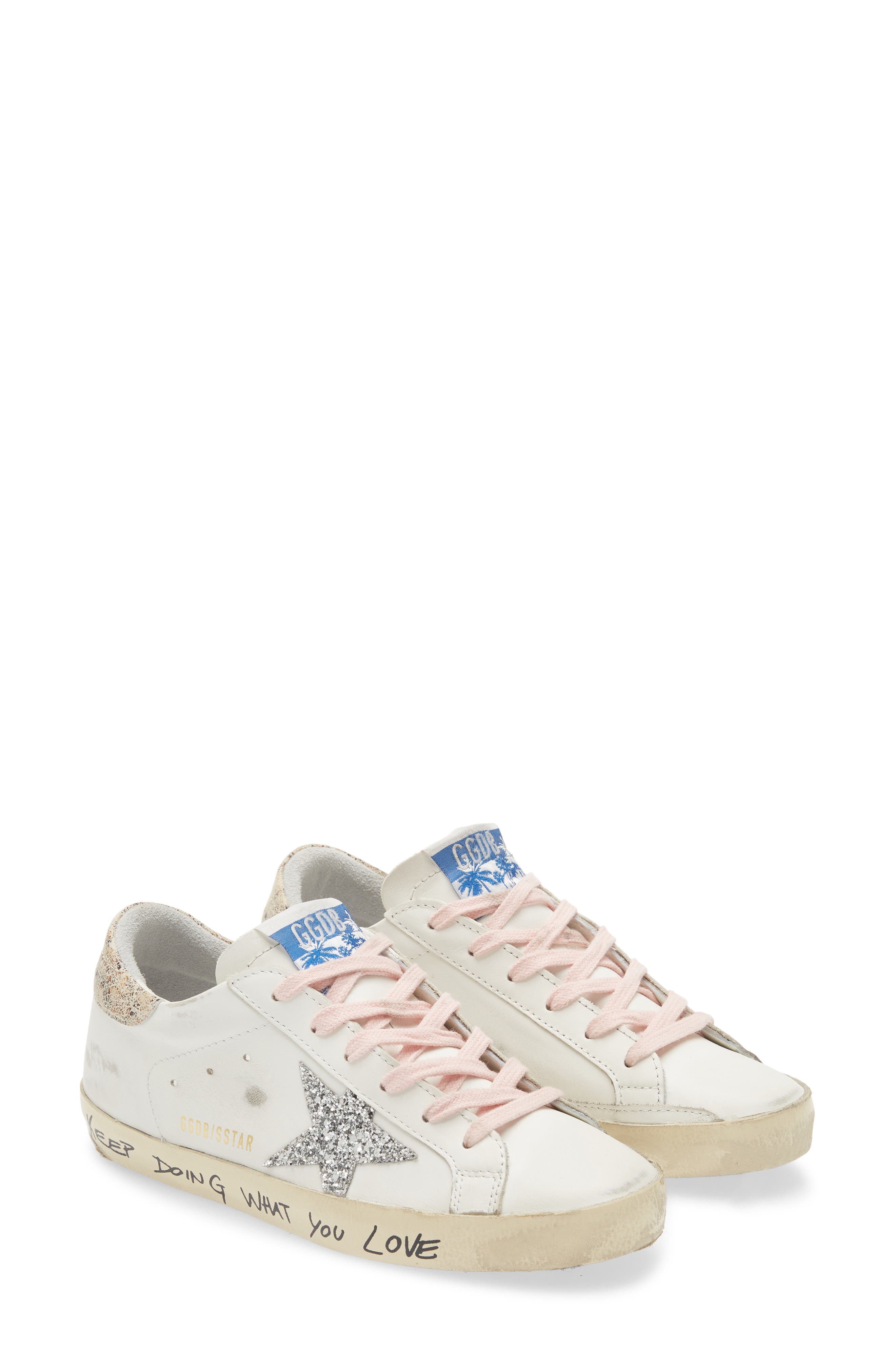 Golden Goose Super-Star Low Top Sneaker, Main, color, 
