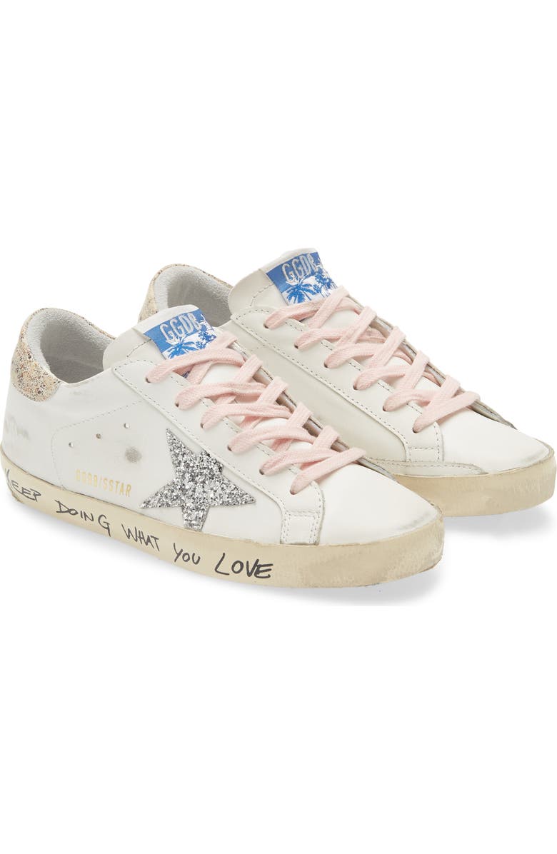 Golden Goose Super-Star Low Top Sneaker, Main, color,