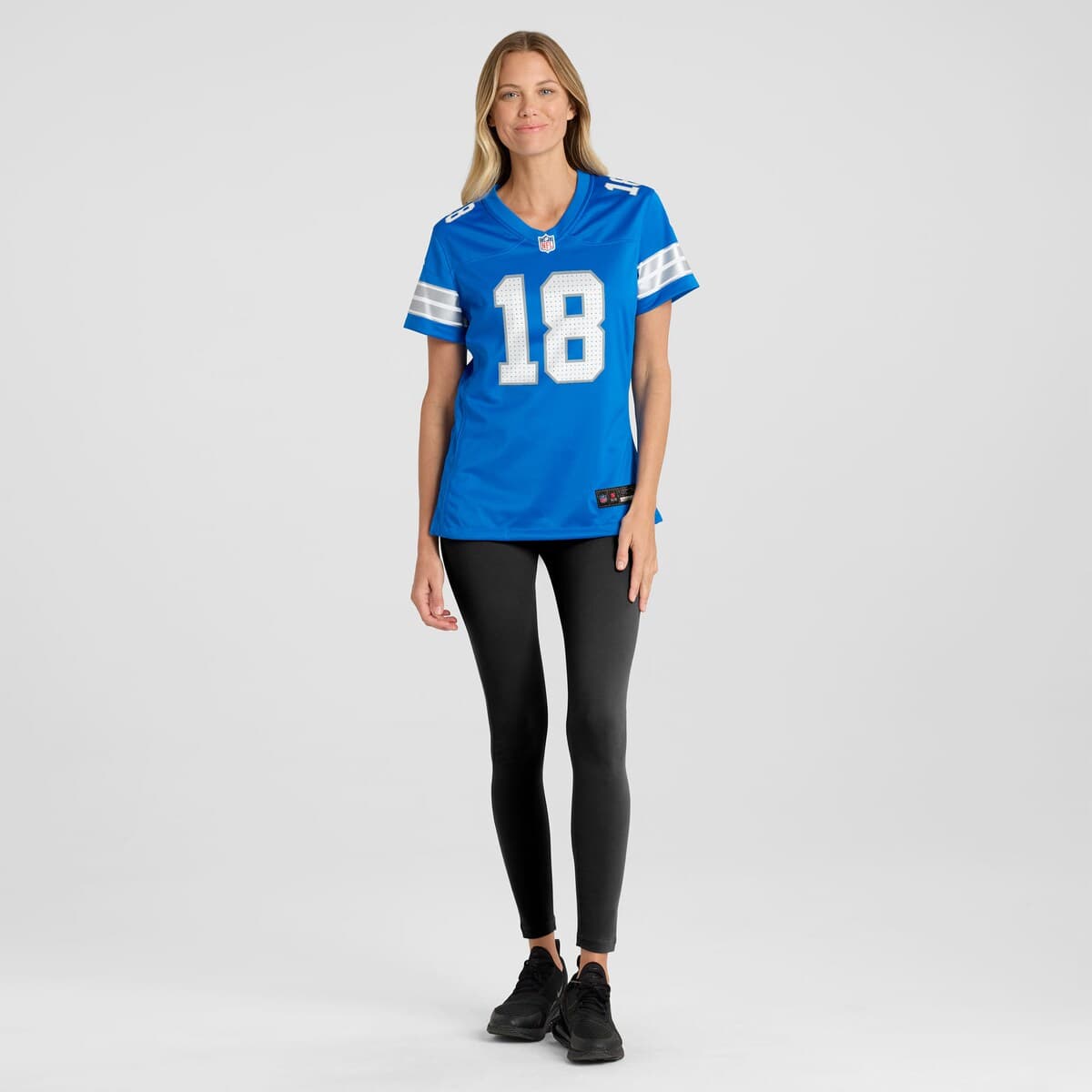 Nike Women's Nike Isaac TeSlaa Blue Detroit Lions Game Player Jersey ...