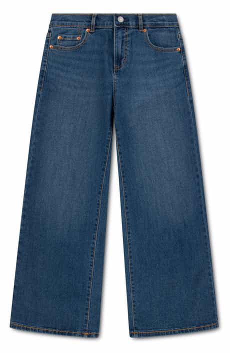 Kids' High Waist Baggy Jeans