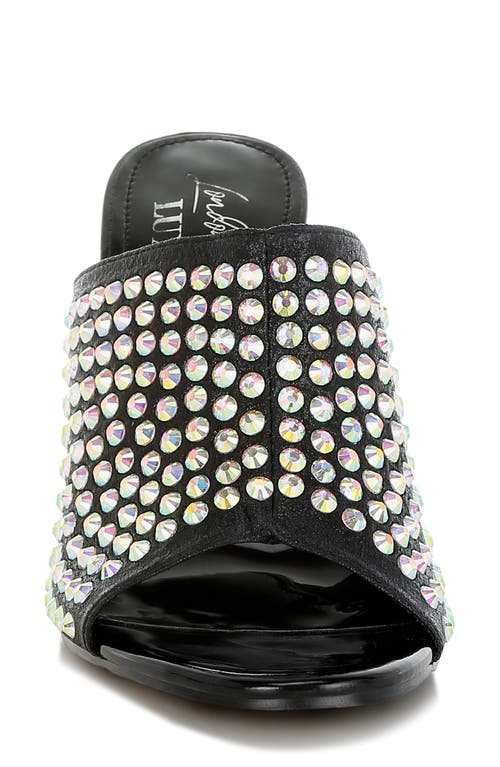 London Rag Farasha Rhinestone Pump Sandal In Black