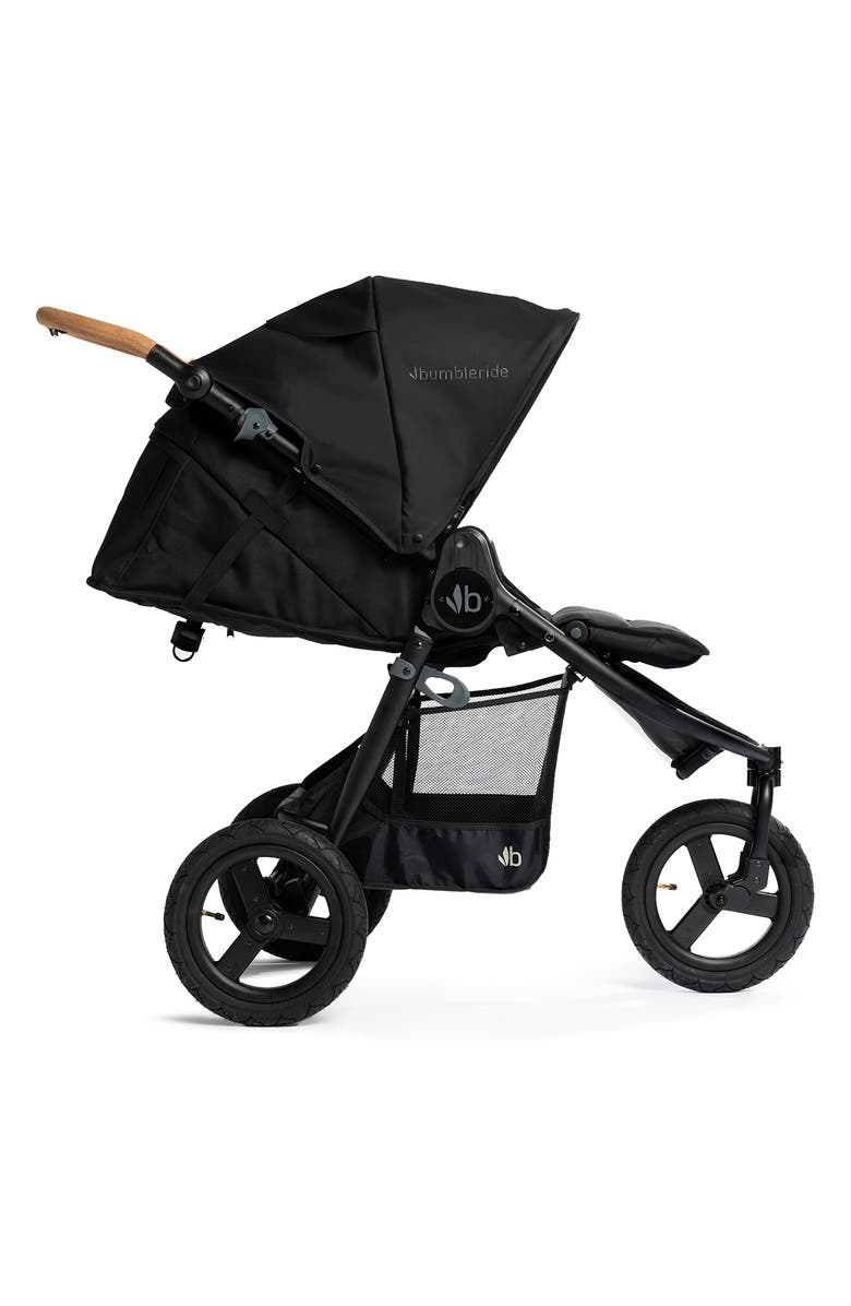 Bumbleride Indie All Terrain Stroller, Alternate, color, Black/ Silver
