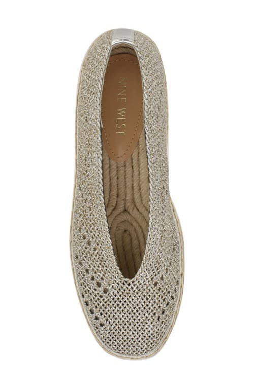 NINE WEST NINE WEST RORIE WOVEN ESPADRILLE