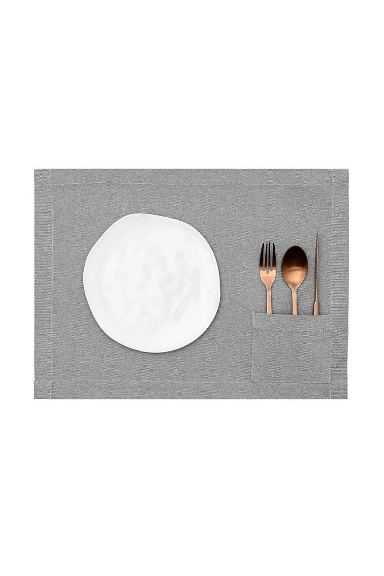 Placemats Pocket Set of 4, Main, color, Blue
