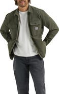Lee Cotton Canvas Snap-Up Shirt Jacket