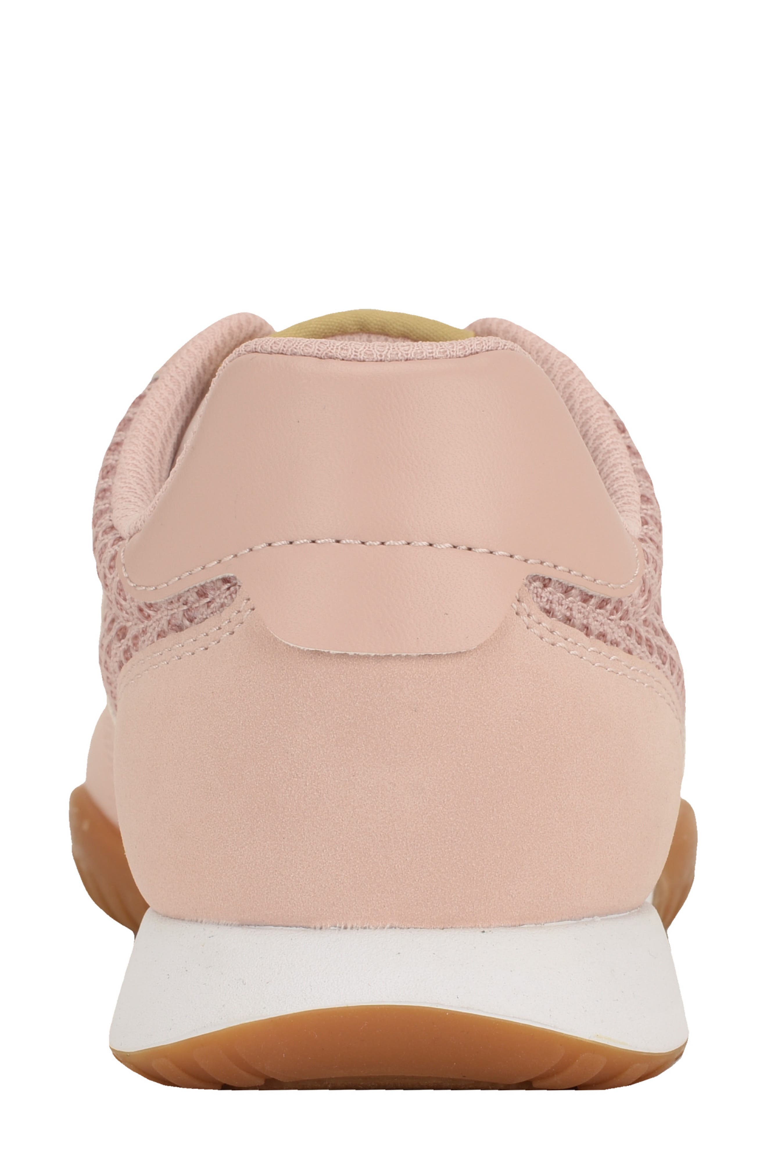 Calvin Klein Harllow Low Top Sneaker, Alternate, color, Peach Whi/Peach Whi/White Sand