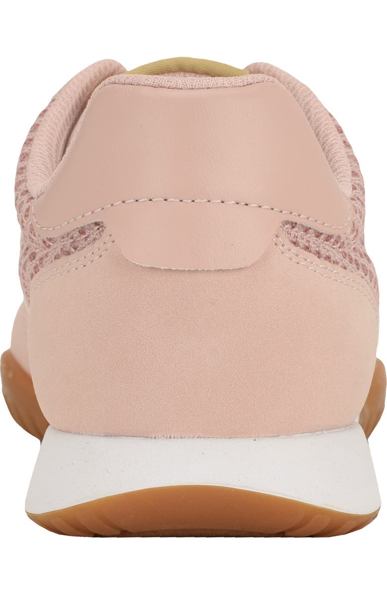Calvin Klein Harllow Low Top Sneaker, Alternate, color, Peach Whi/Peach Whi/White Sand