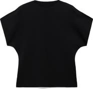 MANGO Short Sleeve Sweater